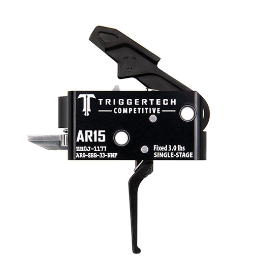 Der TriggerTech AR15 Single-Stage Abzug bietet Zero Creep, anpassbares Abzugsgewicht, hohe Zuverlässigkeit und Langlebigkeit für präzises Schießen.